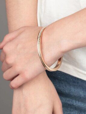 Paparazzi Jewelry Accessories - Power Move - Gold Bracelet - Vintage